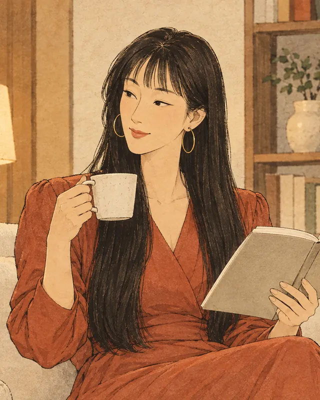 난설 앵커 그림
